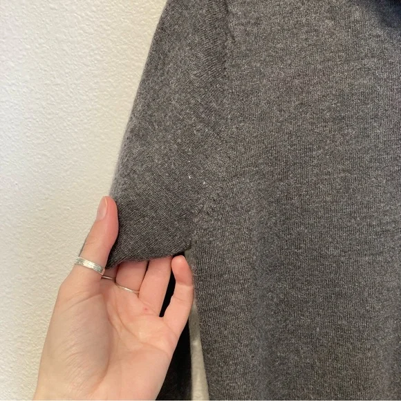 Murano Grey Wool Sweater - Picture 10 of 14